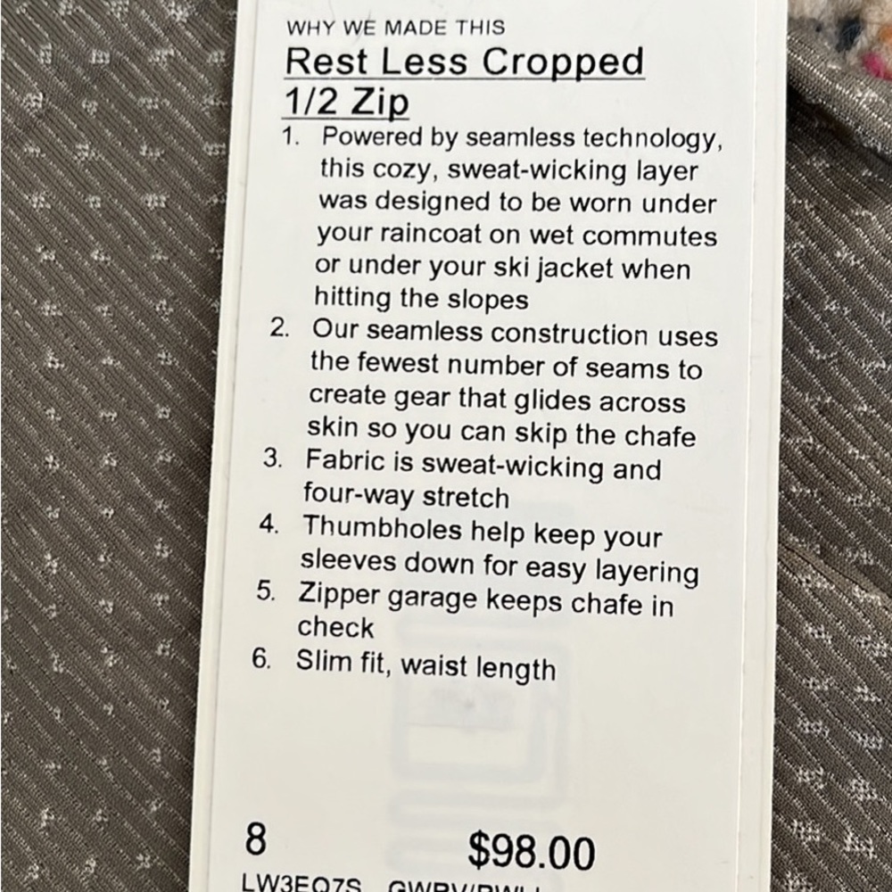 Lululemon rest less - Picture 2 of 2